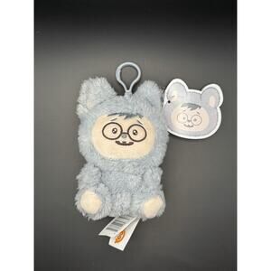 🔥LaBabies Fall Sherpa Collection Plush Monster Clip Blue BNWT🔥